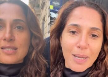 Camila Pitanga celebra estreia de nova novela na Band após saída da Globo
