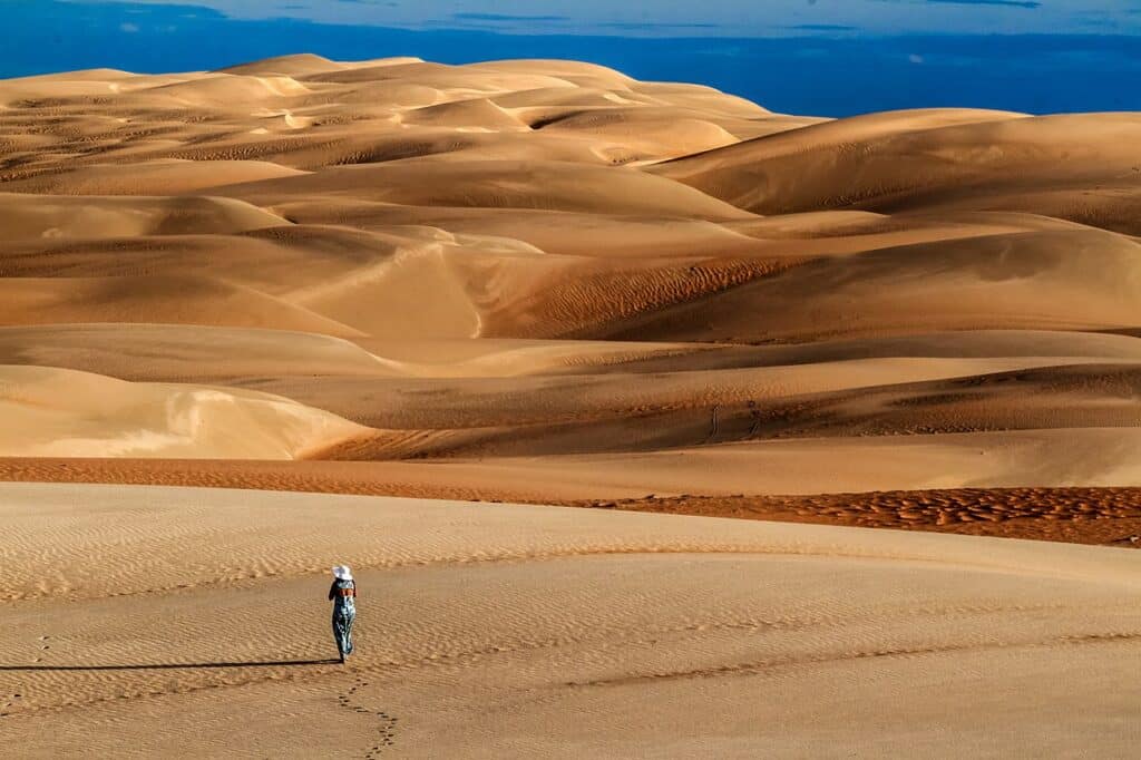 Dunas de Rosado, Porto do Mangue, RN, Brasil - Fonte: Wikimedia Commons