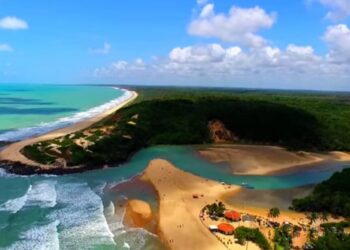 Praia da Barra em Mataraca