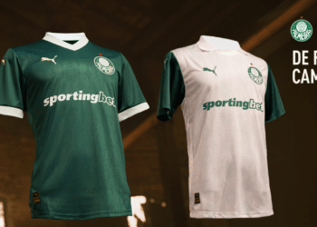 HOME e AWAY da temporada 2025 do Palmeiras - Imagem: Reprodução/Divulgação