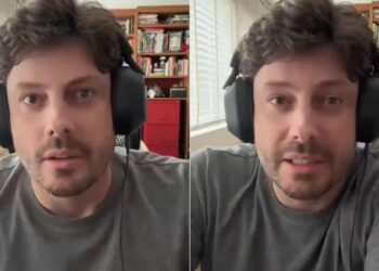 Danilo Gentili revela que Otávio Mesquita 'apalpou' suas partes íntimas durante gravação
