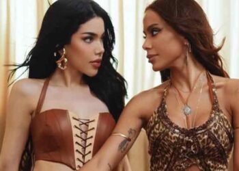 Anitta e estrela mexicana protagonizam cena picante em novo clipe; veja