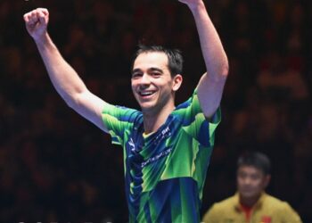 Feito Histórico: Hugo Calderano é campeão da Copa do Mundo de tênis de mesa