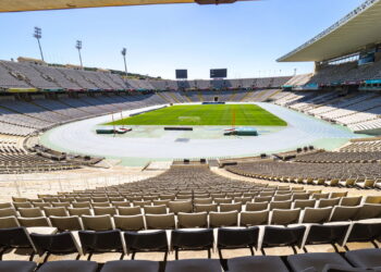 O Estádio Olímpico de Barcelona - Créditos: depositphotos.com / stbaus7