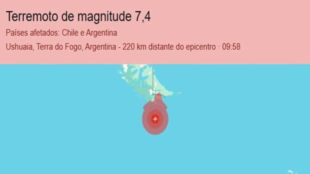Forte terremoto atinge Chile e Argentina e autoridades emitem alerta urgente de tsunami!