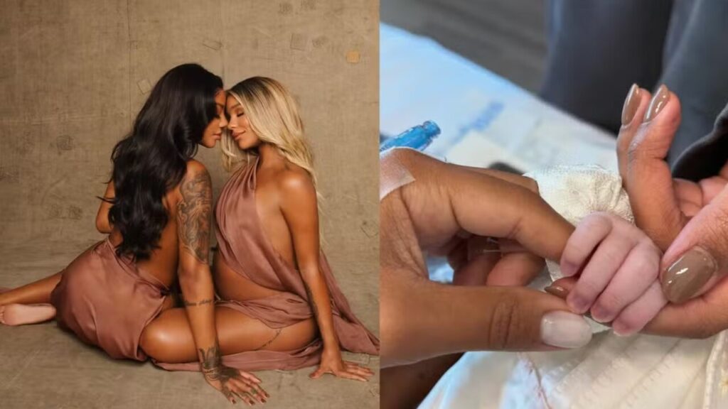 Ludmilla emociona fãs ao revelar primeira foto do parto de Zuri em momento inesquecível