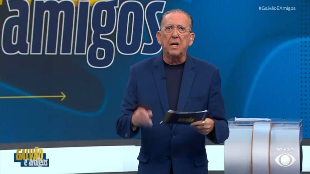 Entenda o motivo da emoção de Galvão Bueno durante programa ao vivo