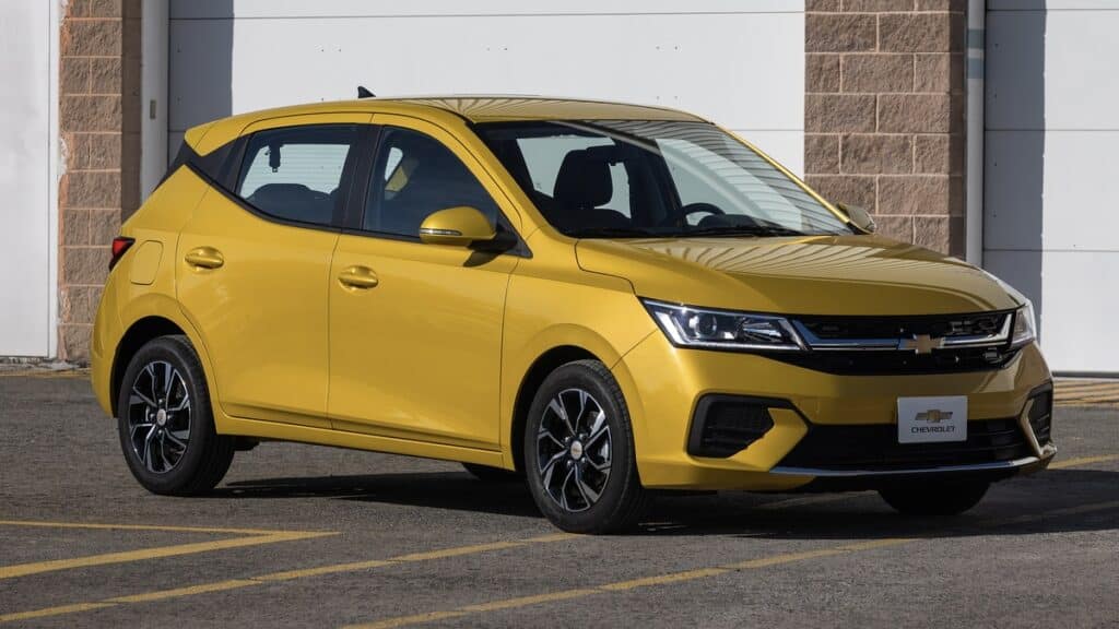 Chevrolet Aveo - Imagem: Divulgação/Chevrolet