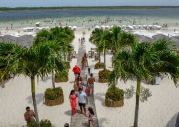 Imagem aérea de Jericoacoara, Brasil - Créditos: depositphotos.com / Fotoember