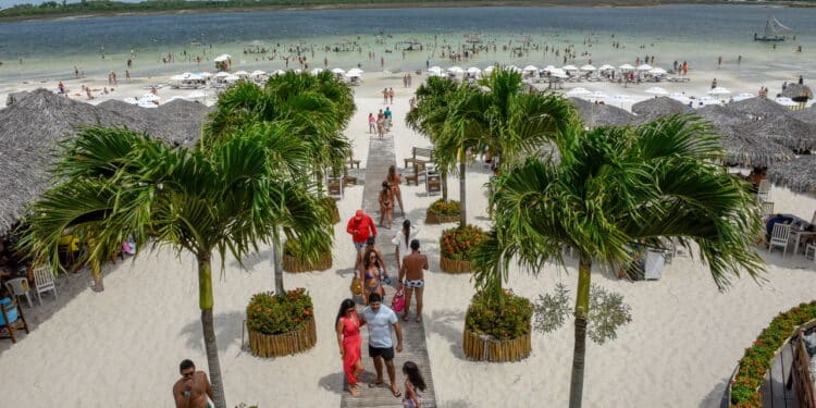Imagem aérea de Jericoacoara, Brasil - Créditos: depositphotos.com / Fotoember