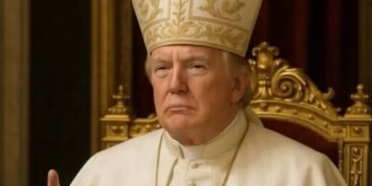 'Foto' de Trump como Papa divide opiniões após publicação da Casa Branca