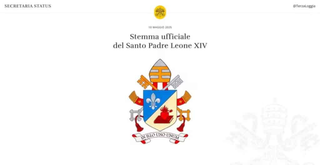 Vaticano anuncia brasão do novo papa Leão XIV; Veja significado