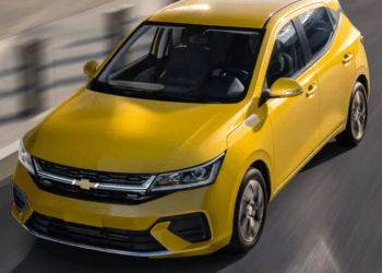 Chevrolet Aveo - Imagem: Divulgação/Chevrolet