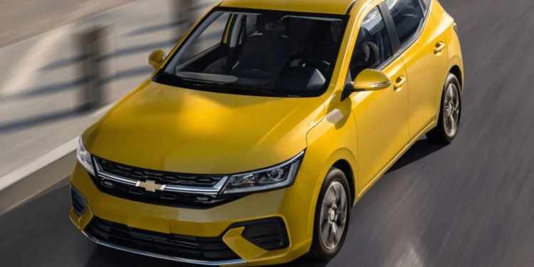 Chevrolet Aveo - Imagem: Divulgação/Chevrolet