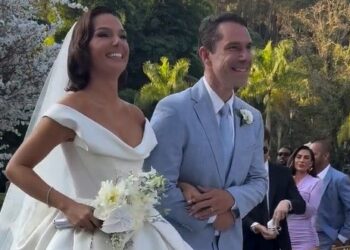 Interior de São Paulo é palco do casamento de Isis Valverde e Marcus Buaiz