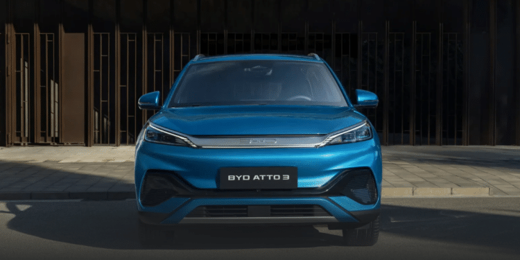 BYD Atto 3 Créditos: BYD/ Divulgação