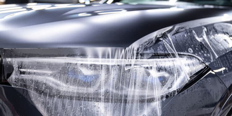 Imagem de carro com película - Créditos: depositphotos.com / djedzura