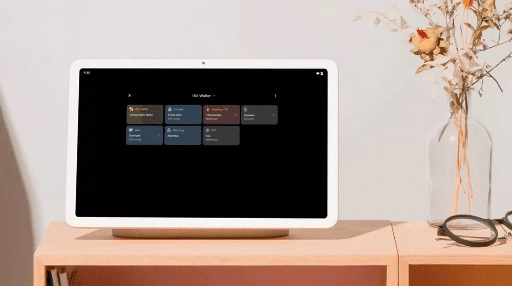 Modo Hub no Pixel Tablet - Imagem: Google