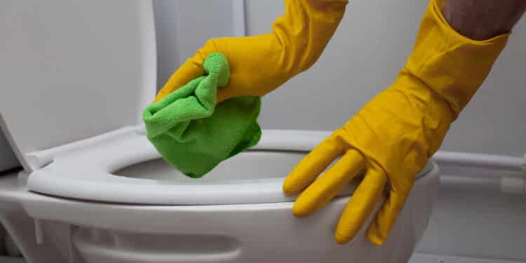 Saiba como manter o vaso sanitário sempre branco com apenas uma colher desse produto