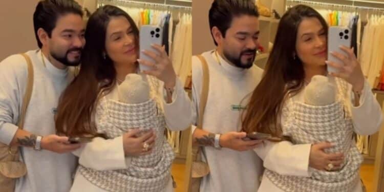 Primeira aparição do filho de Yudi Tamashiro encanta a web; veja