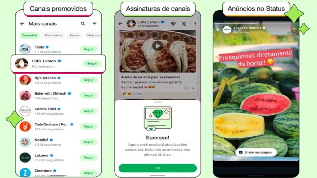 Novidade no Whatsapp: canais pagos e anúncios estão chegando; veja como funciona
