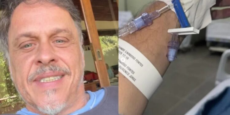 Ator Guilherme Fontes é hospitalizado às pressas após picada de cobra venenosa
