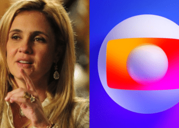 Carminha e Logo da rede Globo (Foto: Divulgação-Globo)