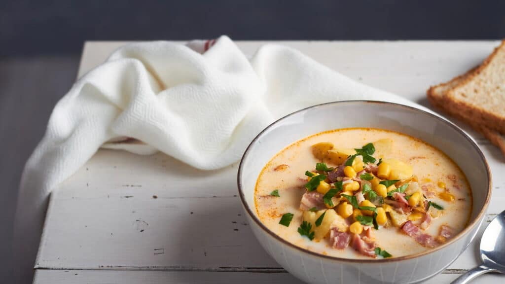 A melhor receita de creme de milho com bacon para arrasar nas festas juninas