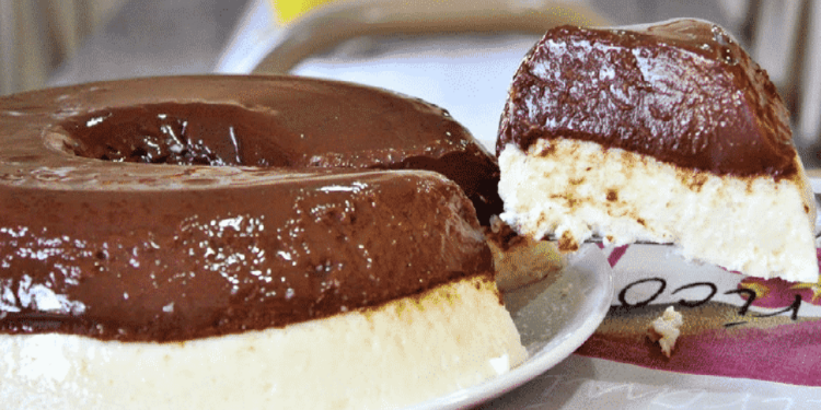 Pudim Prestígio de Geladeira - Créditos: Reprodução/Receitas de Pesos