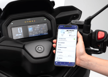 XMAX 300 Connected - Créditos: Yamaha/Divulgação