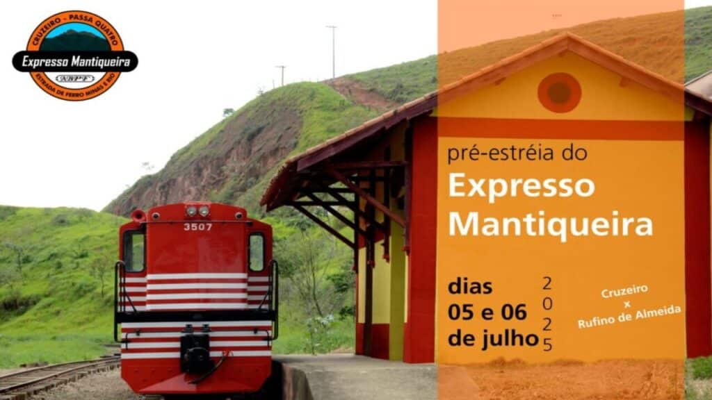 Novo trem turístico entre o interior de SP e Minas estreia com passeios-testes; veja detalhes