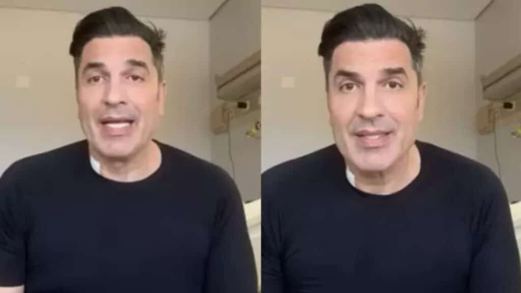 Edu Guedes deixa UTI após cirurgia delicada para remover tumor