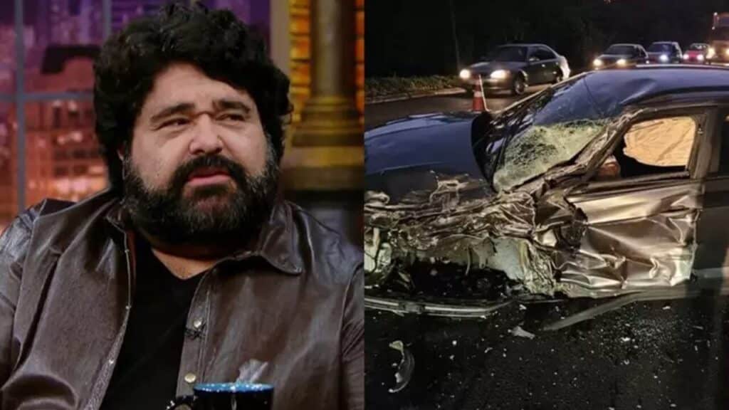 Fabiano, da dupla com César Menotti, sofre acidente grave; veja como ficou o carro