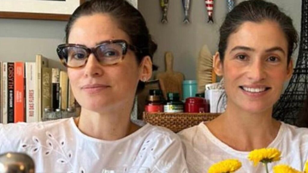 Irmã gêmea de Renata Vasconcellos faz rara aparição e web confunde identidade das duas; veja