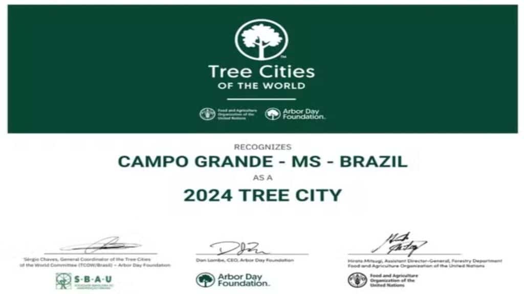Essa cidade do Brasil conquistou título de mais arborizada do mundo por seis anos