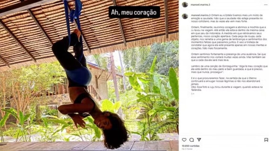 O que o pai de Juliana Marins achou na mochila dela emocionou a internet; veja detalhes