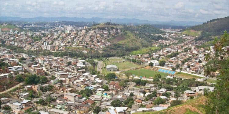 Regiões dos bairros Esperança, Ideal e Bom Jardim, Ipatinga MG - Foto: Wikimedia Commons