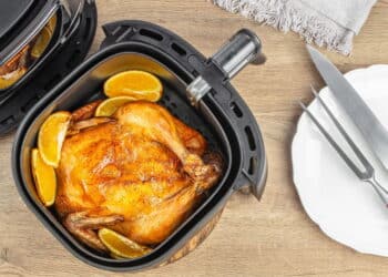 7 ideias rápidas de almoço na air fryer para seu dia a dia