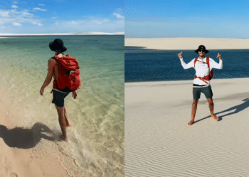 Fonte: Reprodução (Instagram @caiotravels)