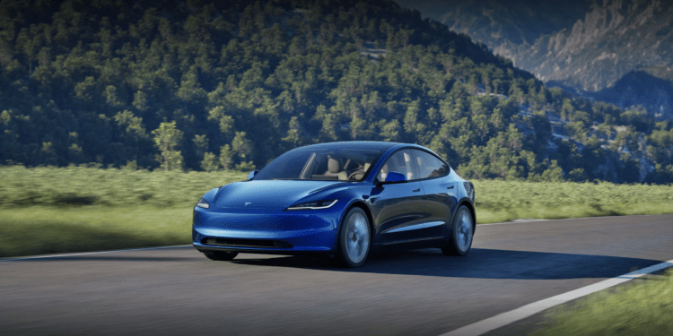 Tesla Model 3 - Créditos: Divulgação/Reprodução