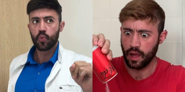 Pedro Muniz, Nutricionista da USP, responde: "Será que a Coca-Cola Zero é realmente zero açúcar? Bora descobrir a verdade agora!"
