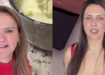 Irmãs Patricia e Adriana Leal, revelam: "Melhor dica da vida para descascar ovo cozido. A casca sai todinha"