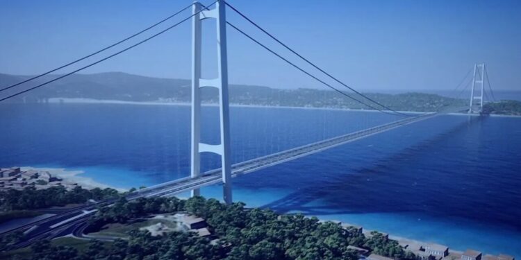Maior ponte suspensa do planeta será erguida na Itália; veja os detalhes impressionantes