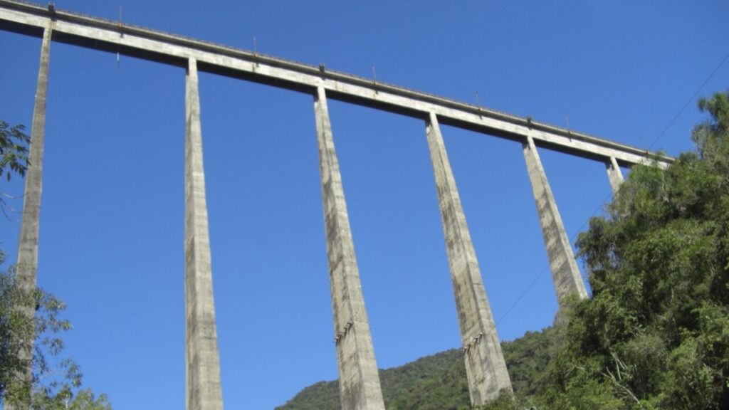 O impressionante viaduto no sul do Brasil que é considerado o segundo maior do mundo