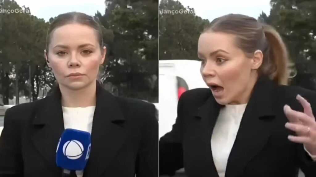 Repórter da record sofre assalto e tem celular roubado momentos antes de entrar ao vivo