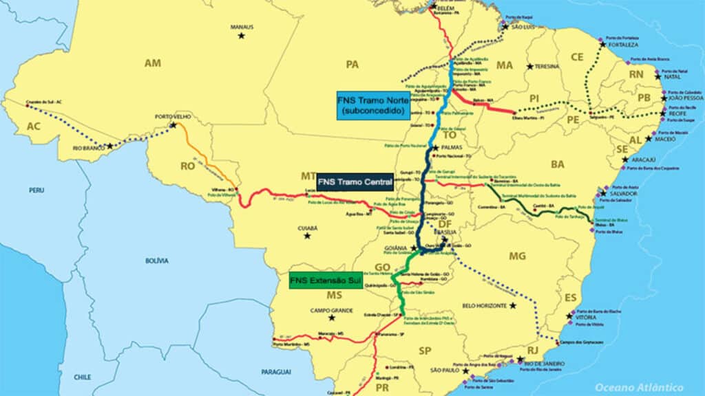 Transnordestina ou Norte-Sul, saiba qual ferrovia é mais estratégica