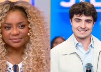 Filho de Gugu surpreende e rouba cena com Cariúcha durante festa