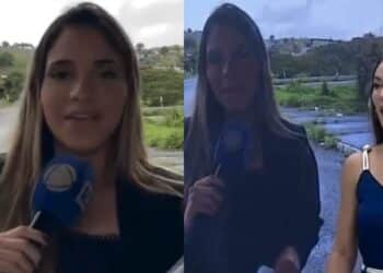 Repórter da Record emociona ao entrar em trabalho de parto ao vivo, veja o vídeo