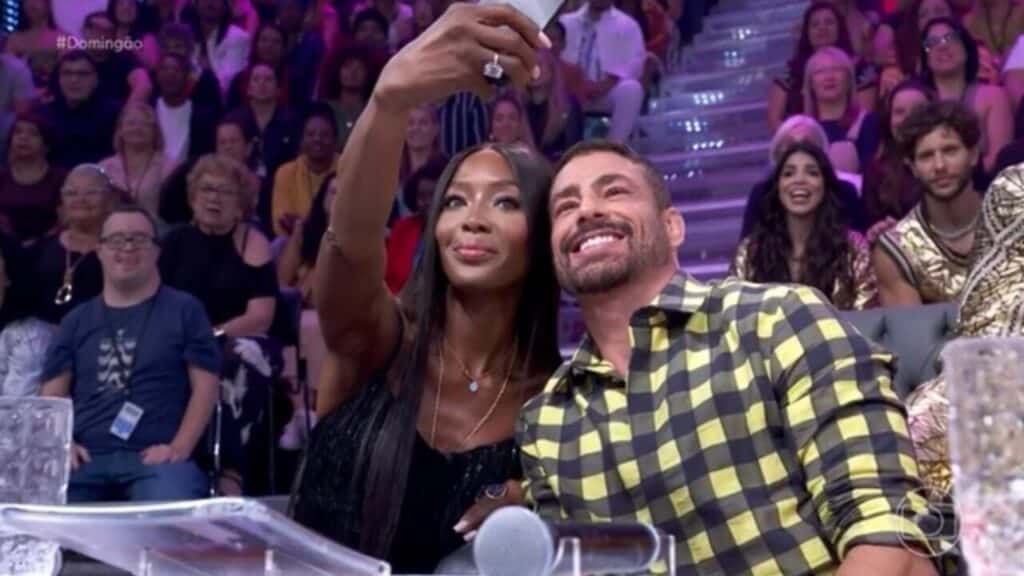 Naomi Campbell abre o jogo e expõe detalhe do passado com Cauã Reymond
