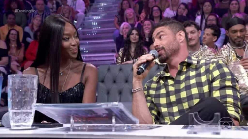 Naomi Campbell abre o jogo e expõe detalhe do passado com Cauã Reymond